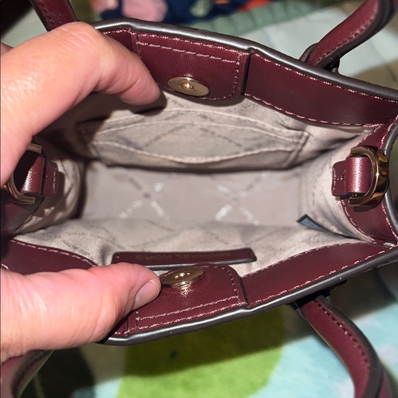 Michael Kors Mercer XS Leather Crossbody Bag - Picture 9 of 10